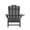 Flash Furniture Gray Adirondack Rocking Chair with Cupholder LE-HMP-1044-31-GY-GG - alternate 5